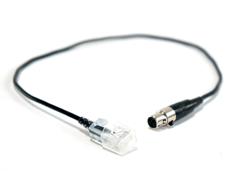 Mini SLR to DMX 5pins (through RJ45) Ethernet Adaptor Cable Set