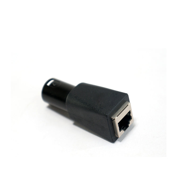 Mini SLR to DMX 5pins (through RJ45) Ethernet Adaptor Cable Set