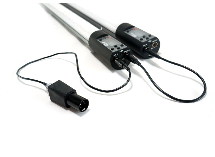 Mini SLR to DMX 5pins (through RJ45) Ethernet Adaptor Cable Set