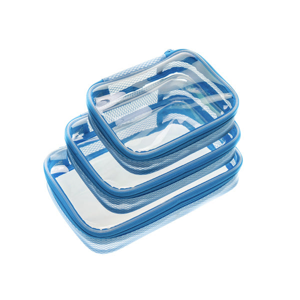 Filmsticks Set of Small, Medium and Large Thermoplastic Polyurethane Transparent Cases – Blue