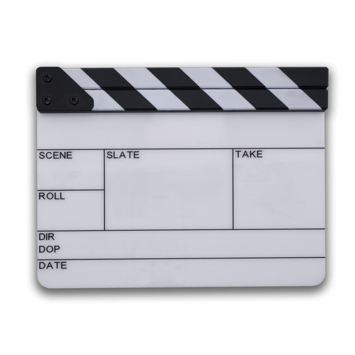 Filmsticks Professional Clapperboards (UK & EU Layout)
